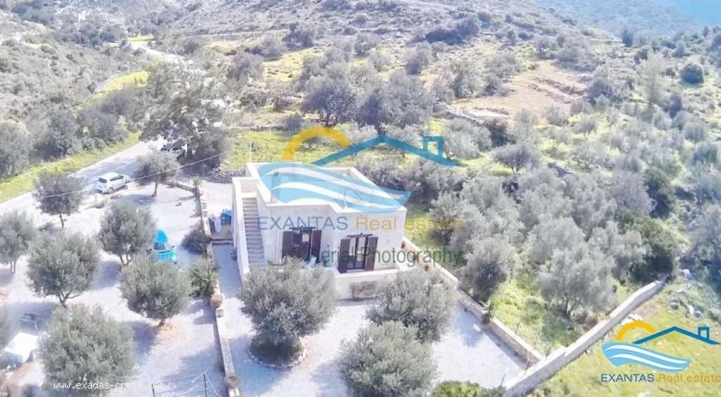 626, Stone built villa of 2 b/rs in a quiet traditional village with nice views, close to the beach.