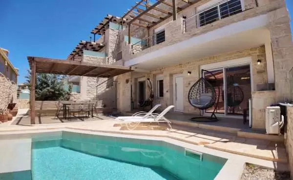Villa mit separater Wohnung zum Verkauf in Panormo Rethymno