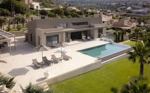 Unique modern villa for sale in Gerani, Rethymno
