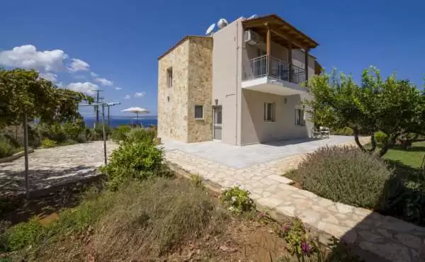Villa mit atemberaubender Aussicht zum Verkauf in Kokkino Chorio, Chania