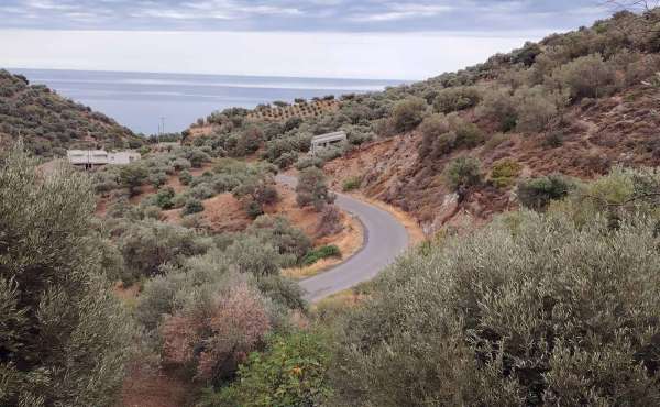 Plot of land with building permition for sale in Kato Rodakino Rethymno